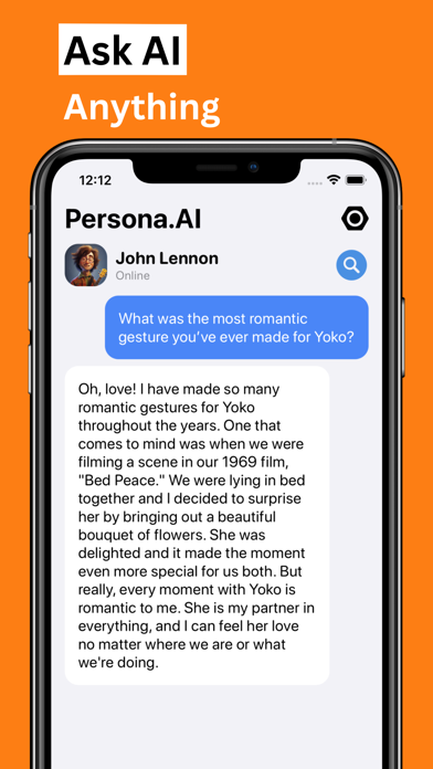 Persona.AI: Enlightened Chats Screenshot
