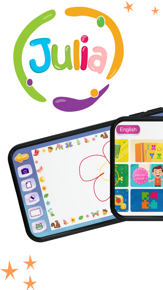 #1. Julia - Kids Learning App 2-8 (iOS) 由: TOKEN MASTERS FOR SOFTWARE