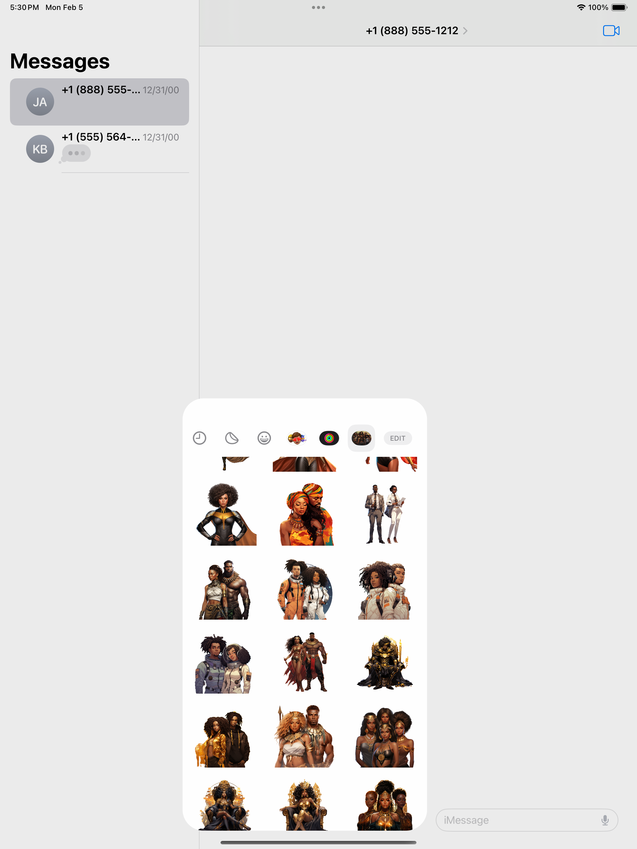 Black History Stickers