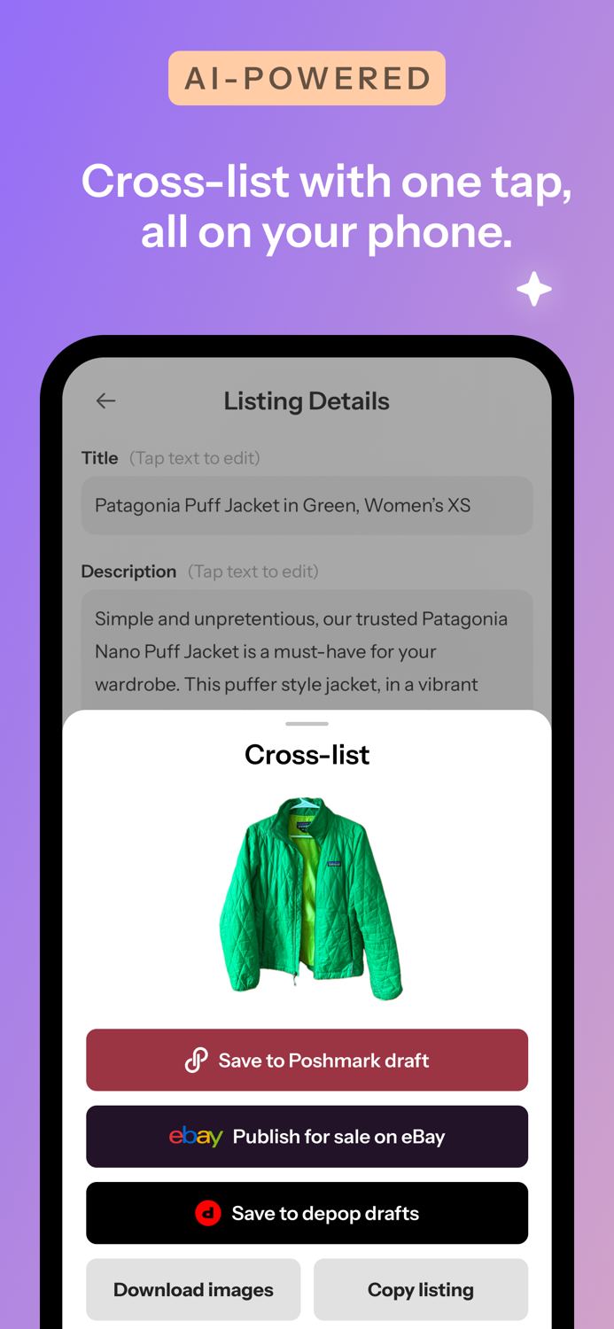 So Good AI-generated listings