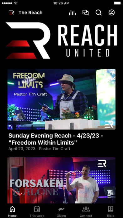 The Reach United Screenshot