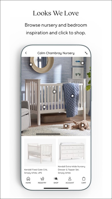 Pottery Barn Kids Shopping Screenshot