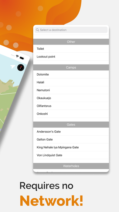 Etosha App - Namibia Screenshot