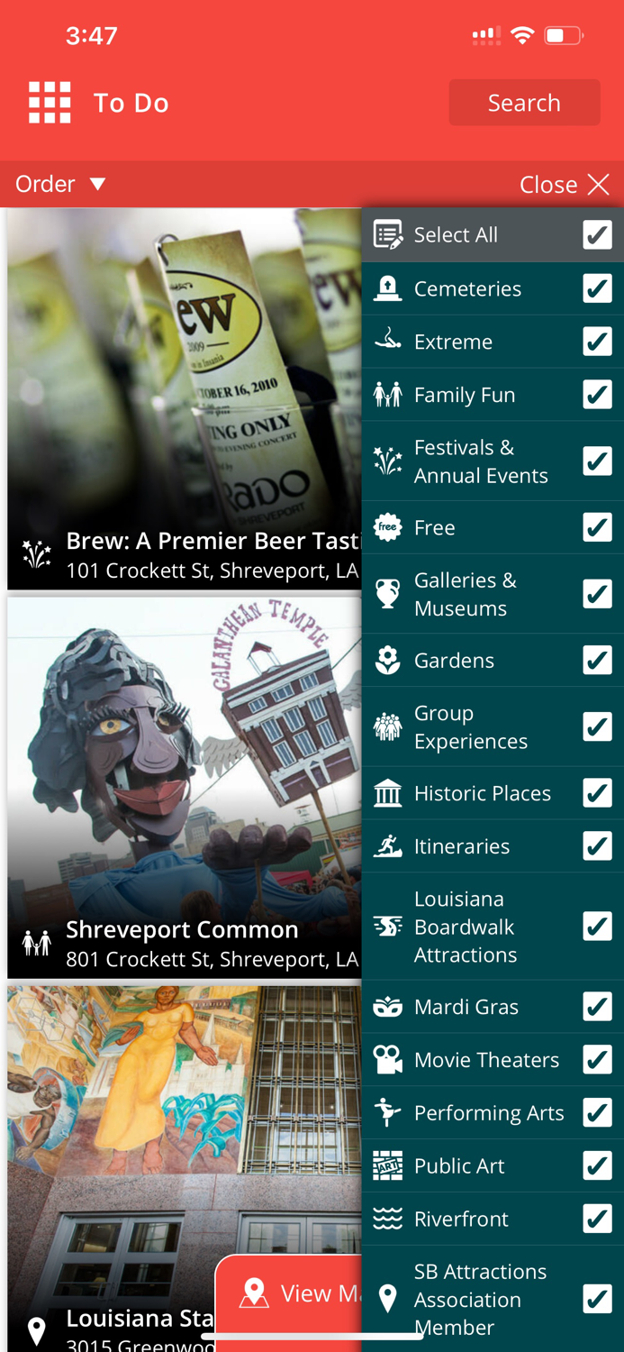 Visit Shreveport-Bossier LA