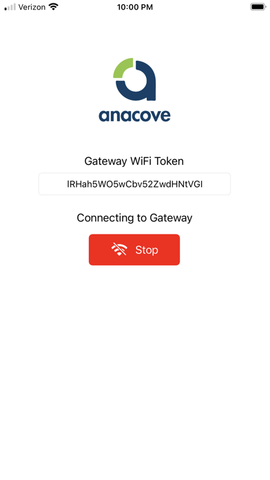 Anacove Gateway Scanner Screenshot