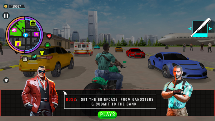 Real Gangster Crime City Game