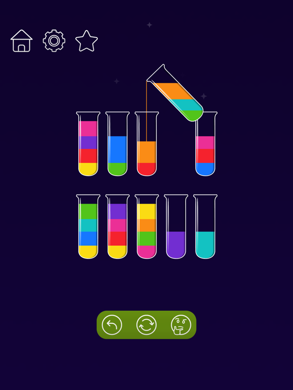 Water Sort - Unlimited Undo