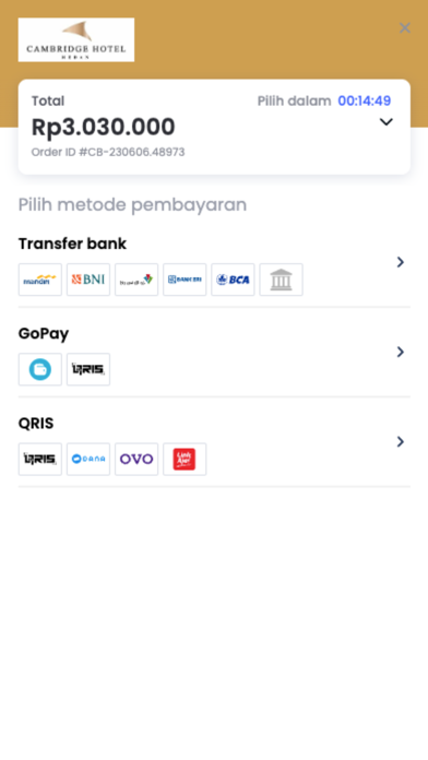 Cambridge Membership Screenshot