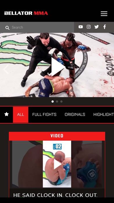 Bellator MMA Screenshot