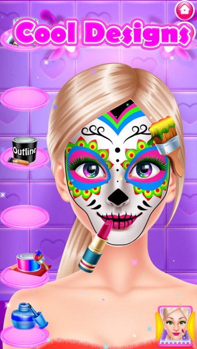 Face Paint Party Makeup Salon Screenshot