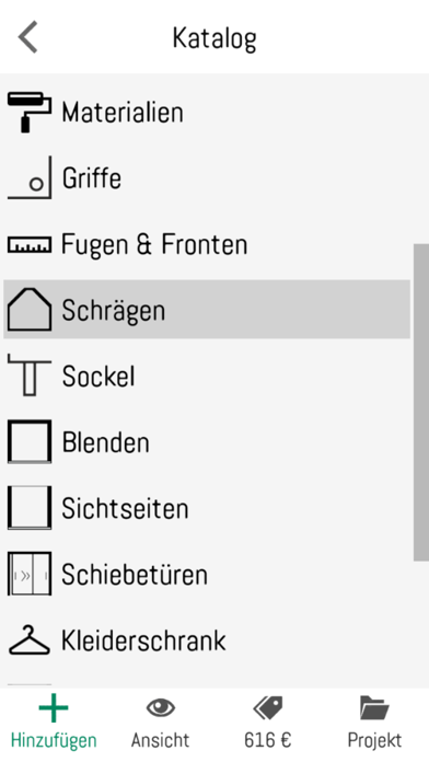 Schreinerei MerzAPP Screenshot