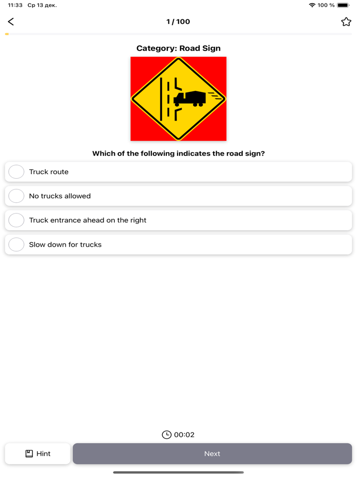 G1 Driving Theory Test Ontario