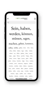 German conjugation screenshot #1 for iPhone