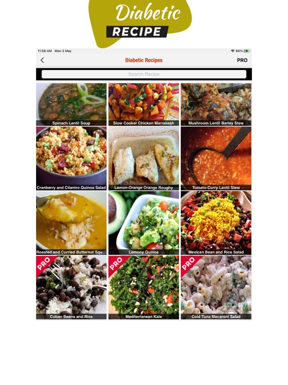 Screenshot #5 pour 100+ Diabetic Healthy Cookbook