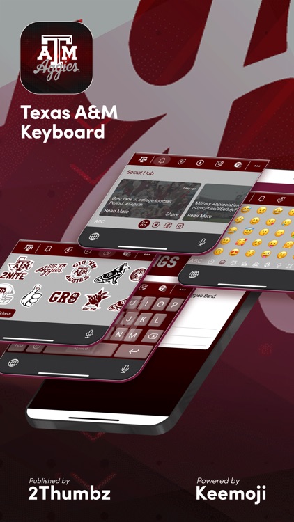 Texas A&M Official Keyboard
