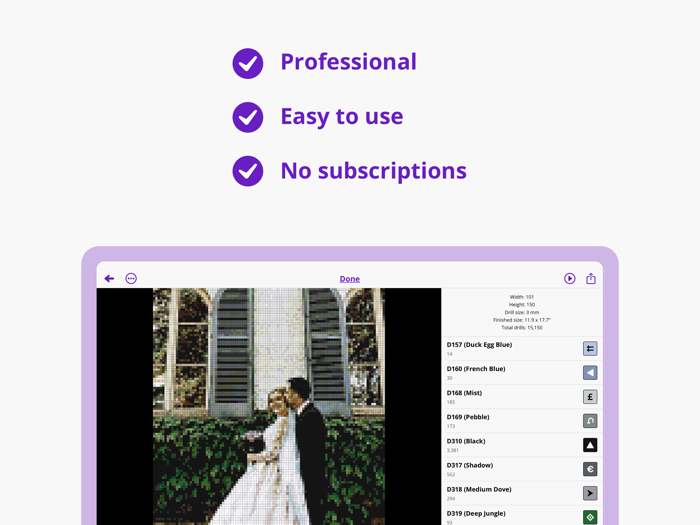 Dotterly Diamond art painting