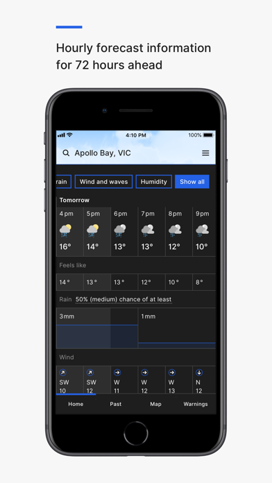 BOM Weather Screenshot