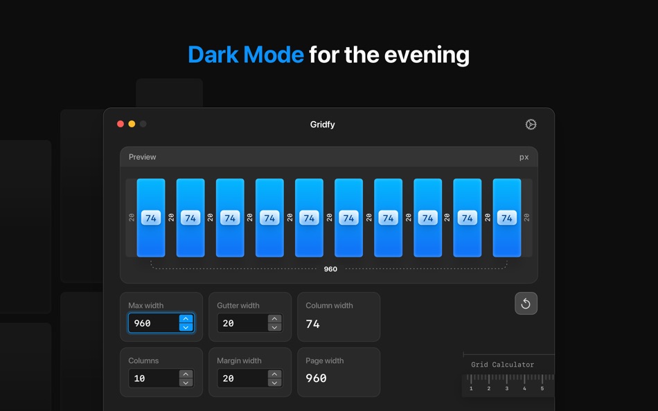 #2. Gridfy (macOS) 由: Viacheslav Kharkov