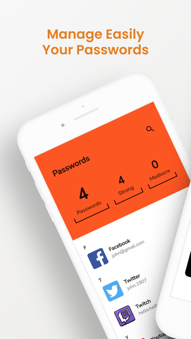 Passku:Password Management App Screenshot