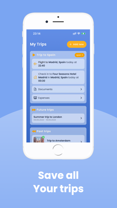 Trippy - Travel Manager Screenshot