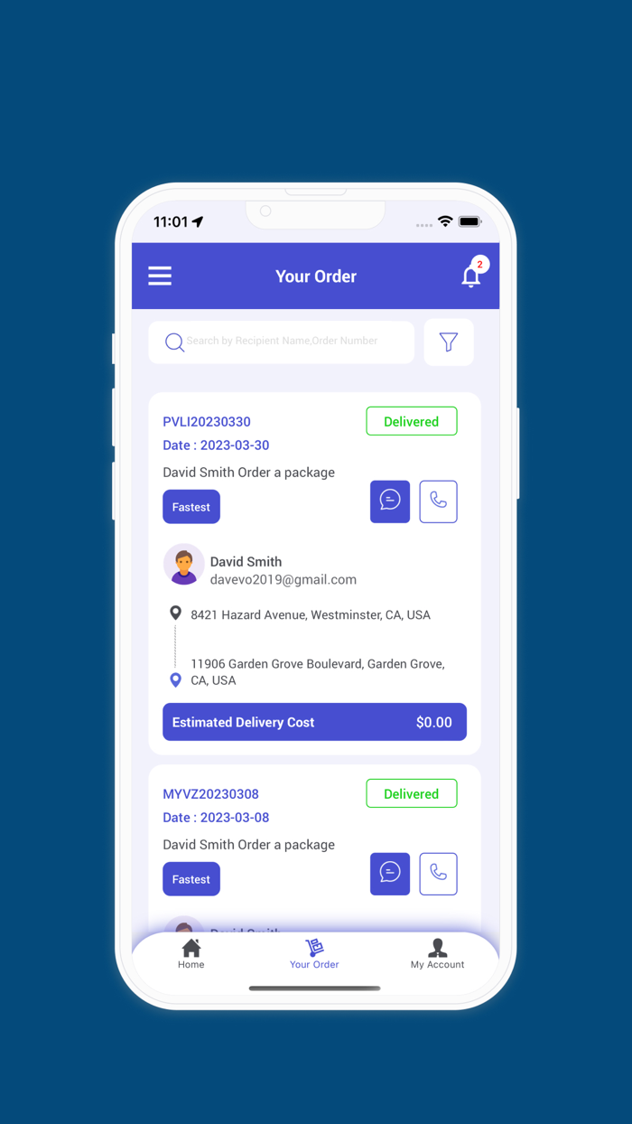 XPEDE DRIVER DELIVERY APP