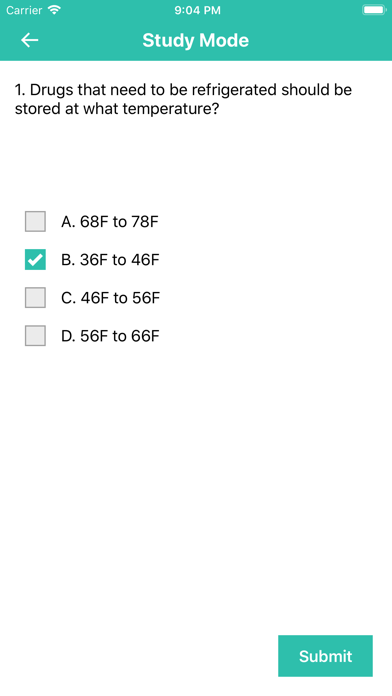Gold Star Pharmacy Tech Prep Screenshot