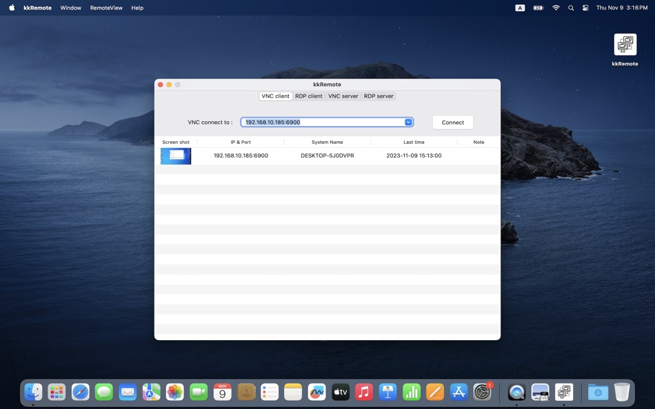 #1. kkRemote (macOS) Podle: 琼洁 但