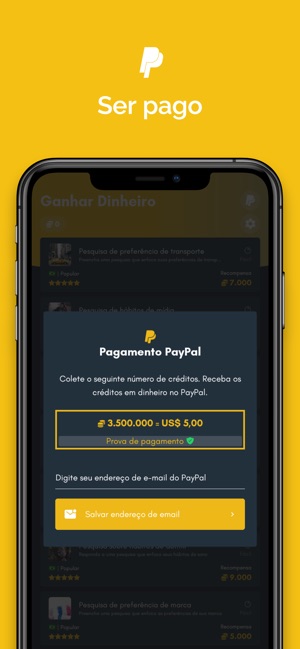 Ganhar Dinheiro: Dinheiro App na App Store