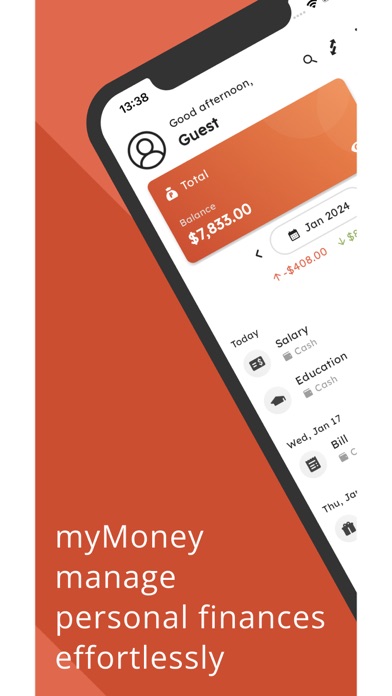 myMoney Finance Screenshot