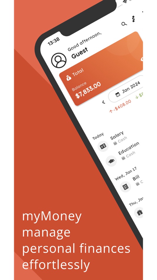 #1. myMoney Finance (iOS) 由: Khanh Trinh Le Ba