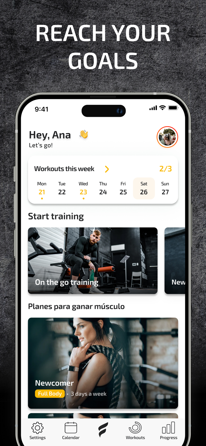 FitKeeper Dumbel Workouts Gym