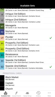dominion card randomiser iphone screenshot 2
