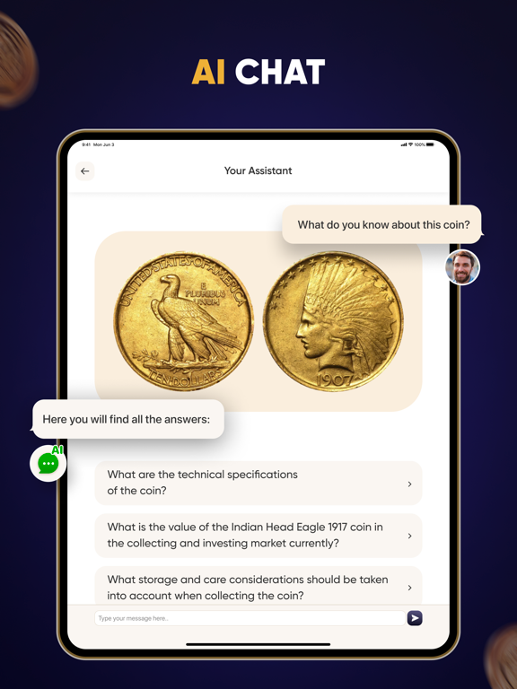 Coin Identifier - CoinScan iPad screenshot 6 - Reference app