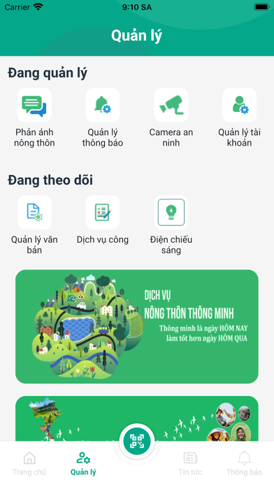 SVG: Chính quyền Xã Thông Minh Screenshot