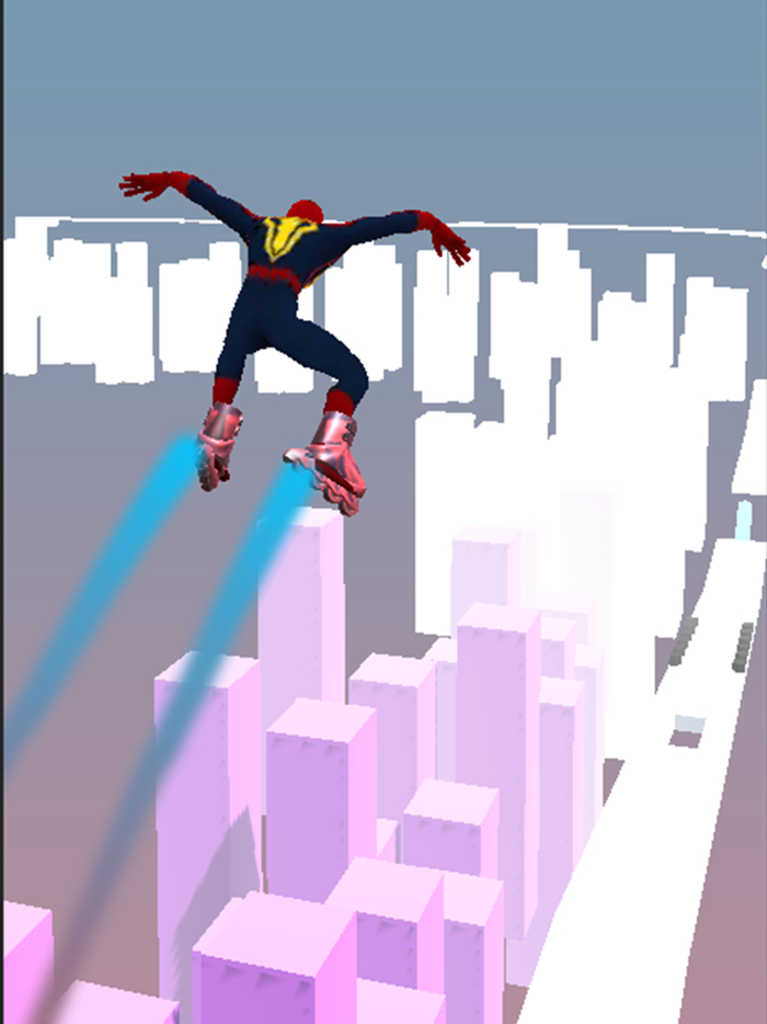 Superhero Skates Roller Run