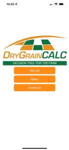 Dry Grain Calculator screenshot #1 for iPhone