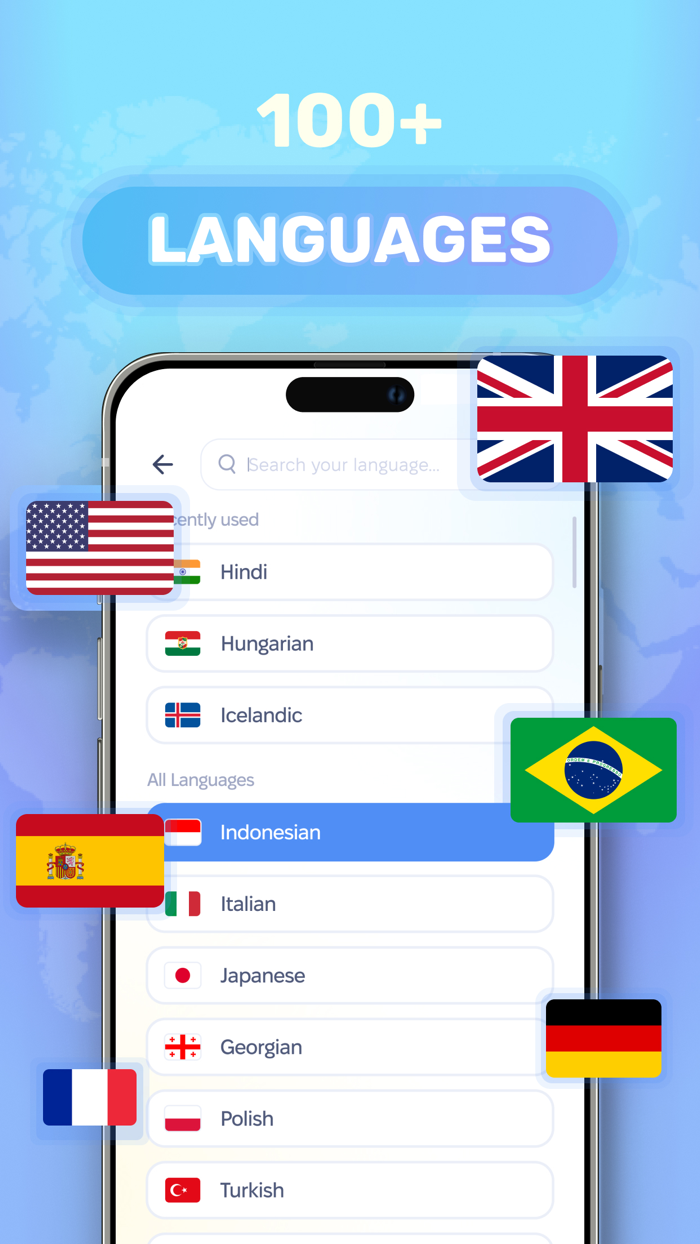 Voice Translator Camera and Text