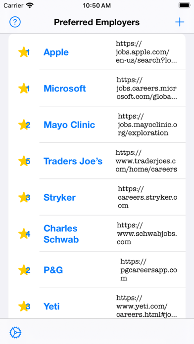 Dream Employer Screenshot