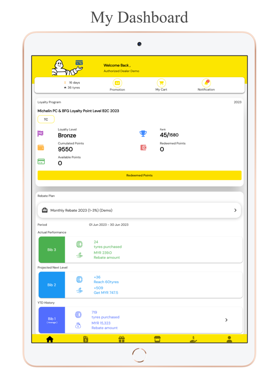 Screenshot #4 pour MICHELIN Biz Connect