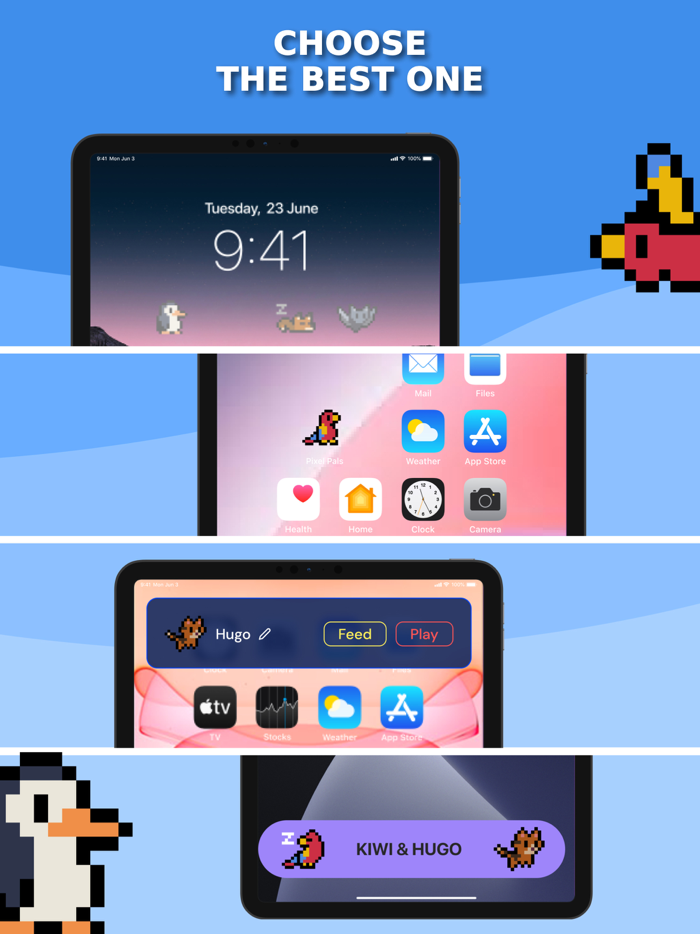 Pixel Pets  Activity and Widget