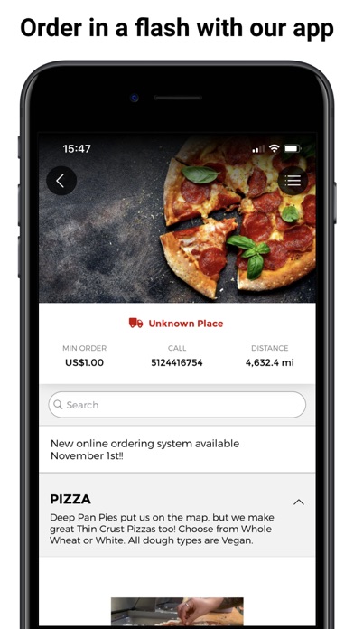 Conans Pizza Austin Screenshot