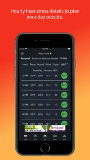 heatalert: heat stress index iphone screenshot 4