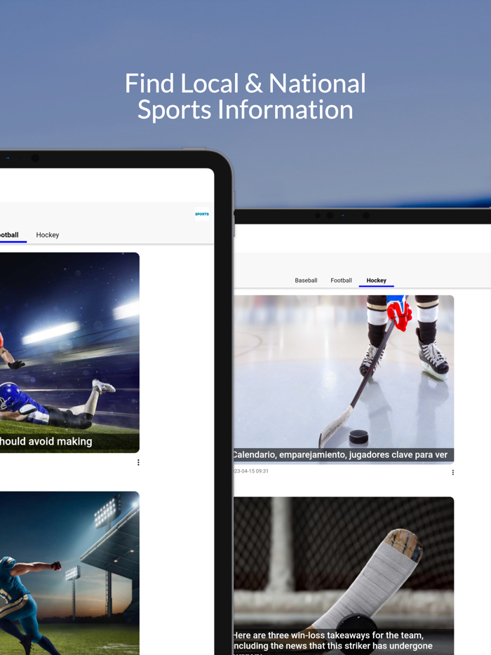 Seattle Sports App Info