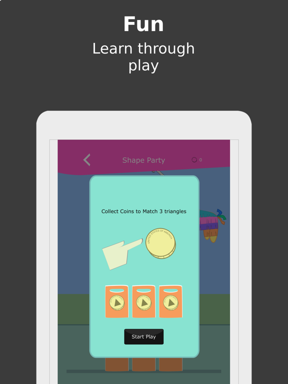 Screenshot #4 pour Shape Party Educational Game
