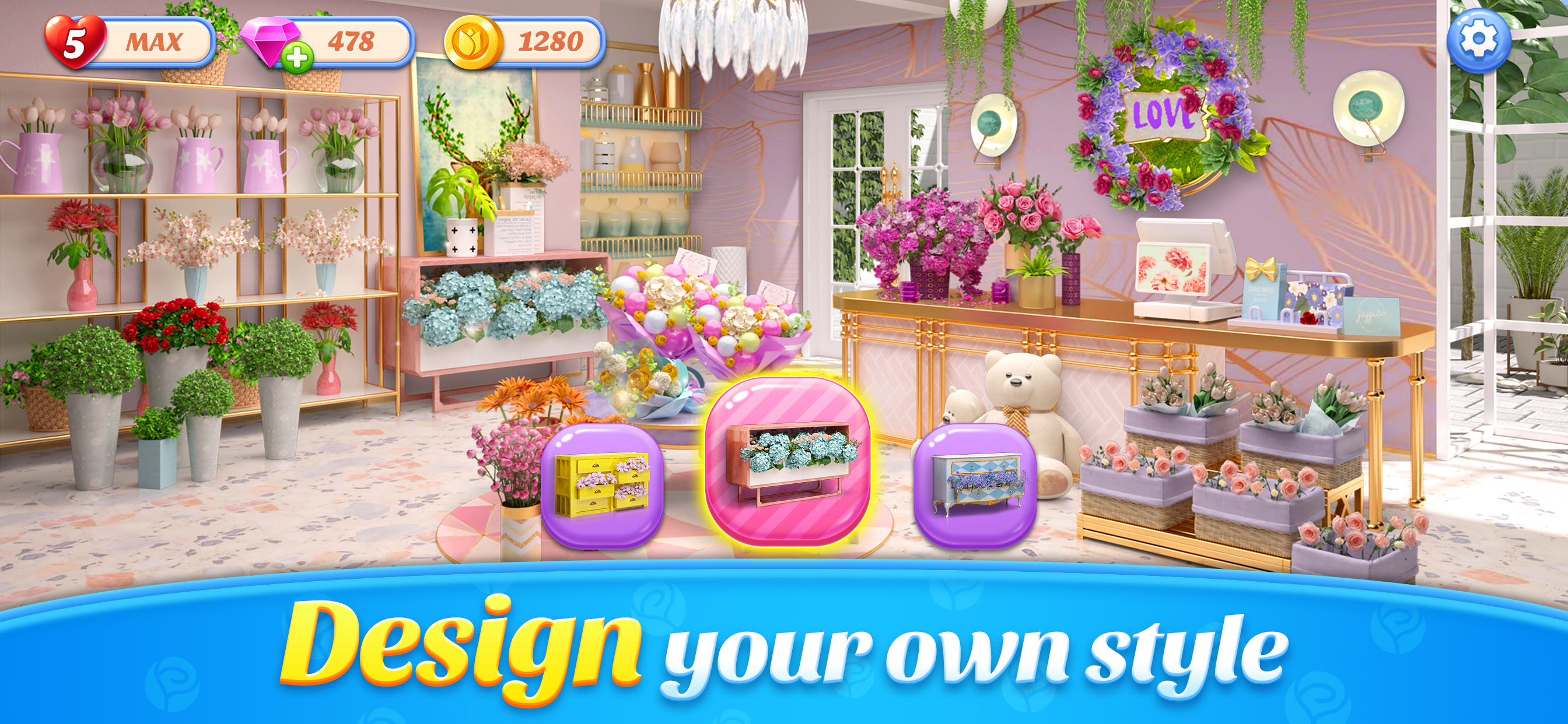 Flower Shop Makeover