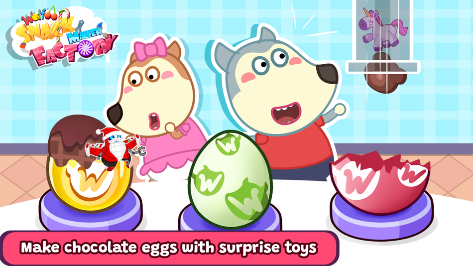 #2. Wolfoo Cooking: Making Snack (iOS) By: WOLFOO LLC