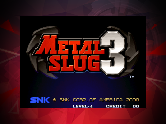 METAL SLUG 3 ACA NEOGEO