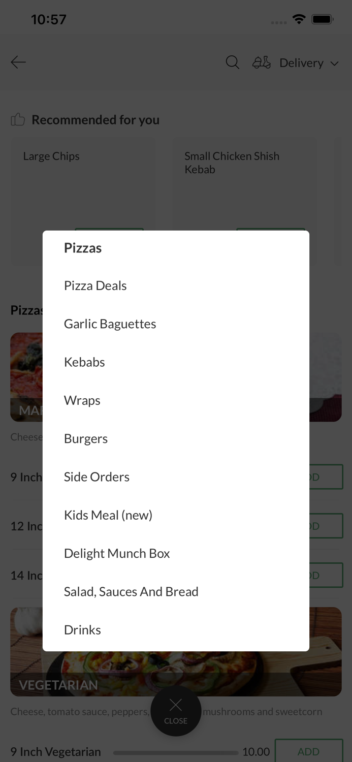 Delight Pizza and Kebab House