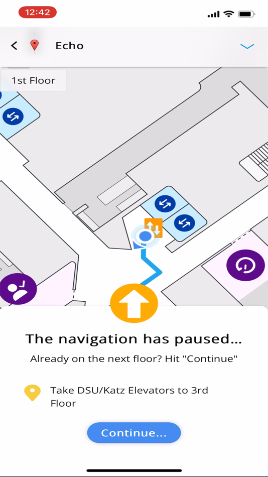 #2. Northwell Wayfinding (iOS) 由: Purple WiFi