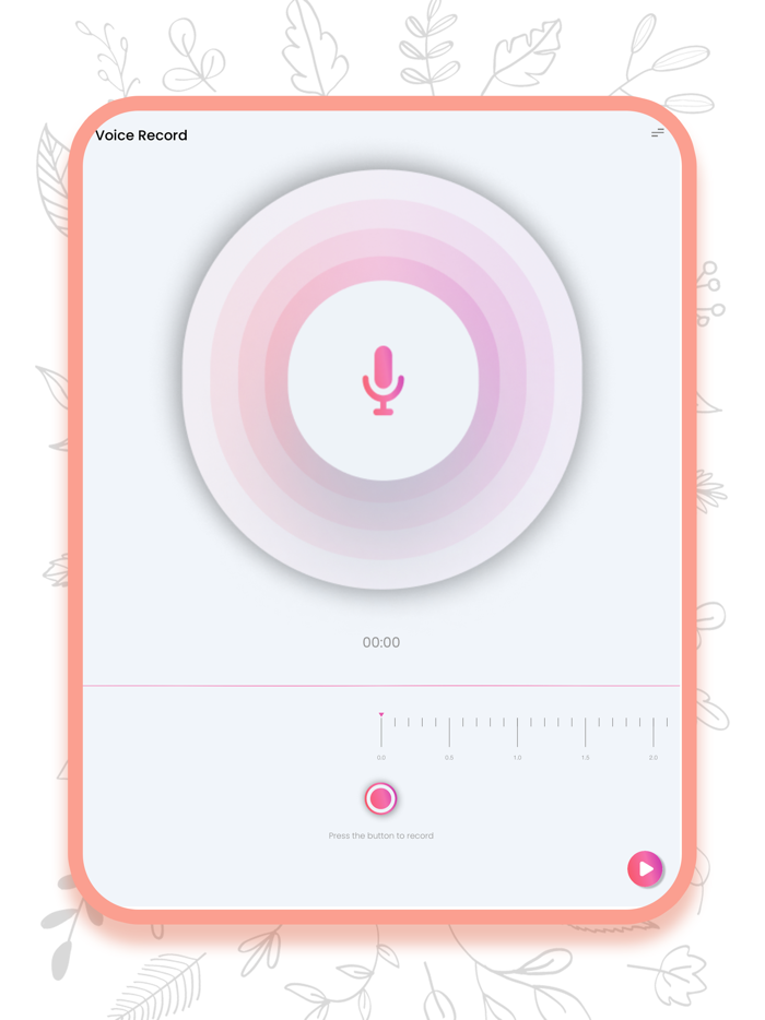 Voice Recorder  Voice Notes